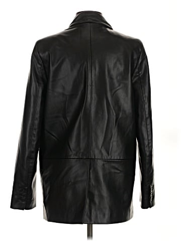 Zara Faux Leather Jacket (view 2)