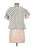 Eri + Ali Gray Short Sleeve Top Size L - photo 2
