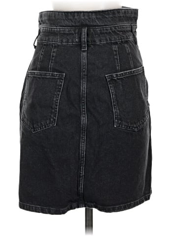 Pilcro and the Letterpress Denim Skirt (view 2)