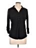 89th & Madison Black 3/4 Sleeve Blouse Size L - photo 1