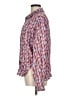 Alexis 100% Viscose Print Red Long Sleeve Blouse Size M - photo 5