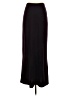 Ninety Solid Burgundy Formal Skirt Size S - photo 2