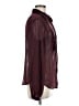 Gap 100% Polyester Burgundy Long Sleeve Blouse Size M - photo 4