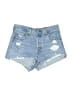 Levi's 100% Cotton Blue Denim Shorts Size 29 waist - photo 1