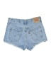 Levi's 100% Cotton Blue Denim Shorts Size 29 waist - photo 2