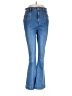 Veronica Beard Jeans Chevron-herringbone Blue Jeans Size 28 waist - photo 1
