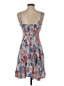 Gap 100% Rayon Floral Gray Casual Dress Size XS - photo 2