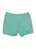 Natural Reflections 100% Cotton Solid Teal Shorts Size 10 - photo 2
