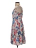 Gap 100% Rayon Floral Gray Casual Dress Size XS - photo 5
