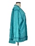 White Birch 100% Cotton Teal Pullover Sweater Size M - photo 4
