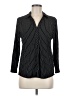 Assorted Brands Stripes Black Long Sleeve Blouse Size M - photo 1