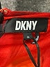 DKNY 100% Polyester Tie-dye Orange Cocktail Dress Size XL - photo 7