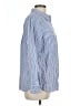 Talbots Stripes Blue Long Sleeve Button-Down Shirt Size L - photo 4