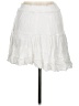 showpo Solid White Casual Skirt Size 6 - photo 2