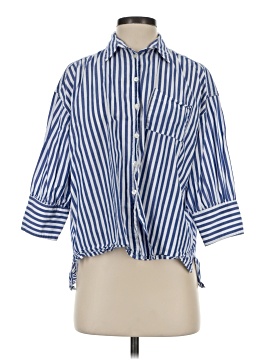 Pomander Place 3/4 Sleeve Button-Down Shirt (view 1)