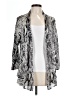 Chico's 100% Cotton Silver Cardigan Size Lg (2) - photo 1