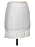 Jolt Solid White Casual Skirt Size 5 - photo 1