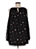 Max Studio 100% Polyester Black 3/4 Sleeve Blouse Size M - photo 2