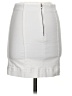 Jolt Solid White Casual Skirt Size 5 - photo 2