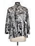 Chico's 100% Cotton Silver Cardigan Size Lg (2) - photo 2