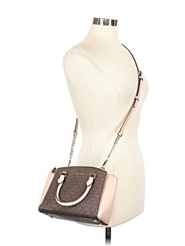 MICHAEL Michael Kors Leather Satchel (view 2)
