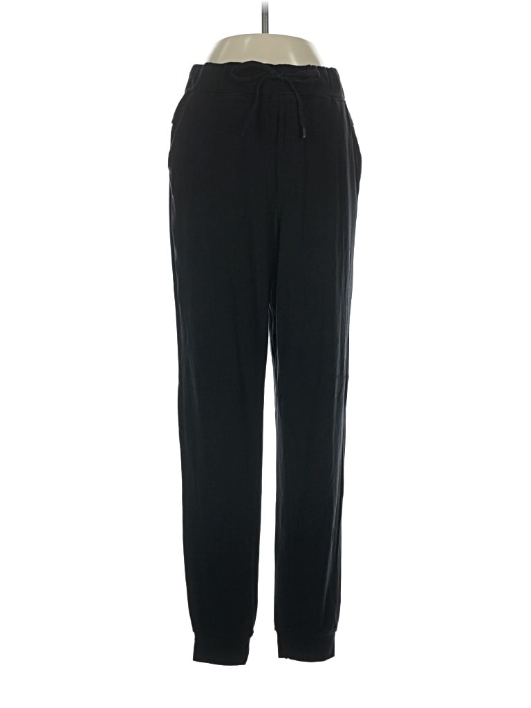 Pre-owned Cozy Earth Track Pants In Black