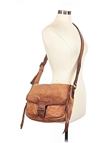 Banana Republic Leather Messenger (view 2)