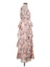 Assorted Brands 100% Polyester Floral Pink Casual Dress Size S - photo 4