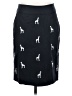 Leifnotes Graphic Black Casual Skirt Size 4 - photo 1