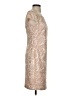 Calvin Klein 100% Polyester Paisley Tan Cocktail Dress Size 4 - photo 4