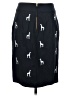 Leifnotes Graphic Black Casual Skirt Size 4 - photo 2