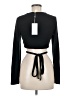 Vila Black Long Sleeve Top Size M - photo 2