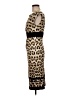 Roberto Cavalli Animal Print Brown Tan Cocktail Dress Size EU (IT) 42 / US 6 - photo 5