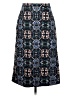 J.Crew Print Blue Formal Skirt Size 2 - photo 1
