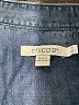 Chico's 100% Lyocell Blue Long Sleeve Blouse Size XL (3) - photo 7