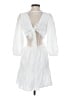 Express White Casual Dress Size S - photo 2