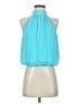 Alice + Olivia 100% Polyester Teal Sleeveless Blouse Size XS - photo 1