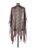 ALLSAINTS 100% Modal Animal Print Burgundy Wrap One size - photo 2
