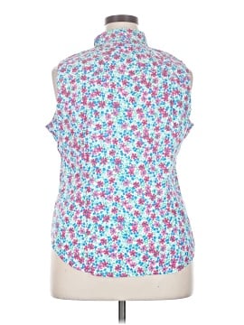 J.Crew Factory Store Sleeveless Button-Down Shirt (view 2)
