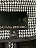 Banana Republic Houndstooth Gray Blazer Size 14 - photo 6
