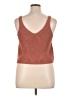 Lulus 100% Acrylic Orange Sweater Vest Size XL - photo 2