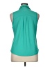 Athleta Teal Sleeveless Blouse Size XL - photo 2