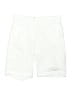 J.Crew Solid White Khaki Shorts Size 00 - photo 1