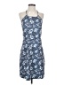 Eddie Bauer Print Blue Casual Dress Size S - photo 1