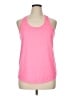 Reebok 100% Polyester Pink Active Tank Size XL - photo 1