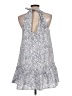 Lush Paisley Blue Gray Casual Dress Size L - photo 2