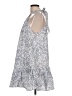Lush Paisley Blue Gray Casual Dress Size L - photo 5