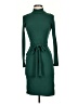 Shein Solid Green Casual Dress Size XS - photo 1