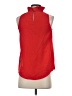 J.Crew 100% Polyester Red Sleeveless Blouse Size XXS - photo 2
