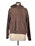 Athleta 100% Cotton Brown Pullover Hoodie Size L - photo 1
